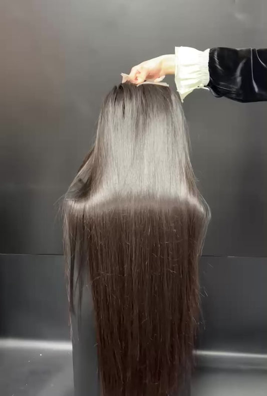 Silk wig