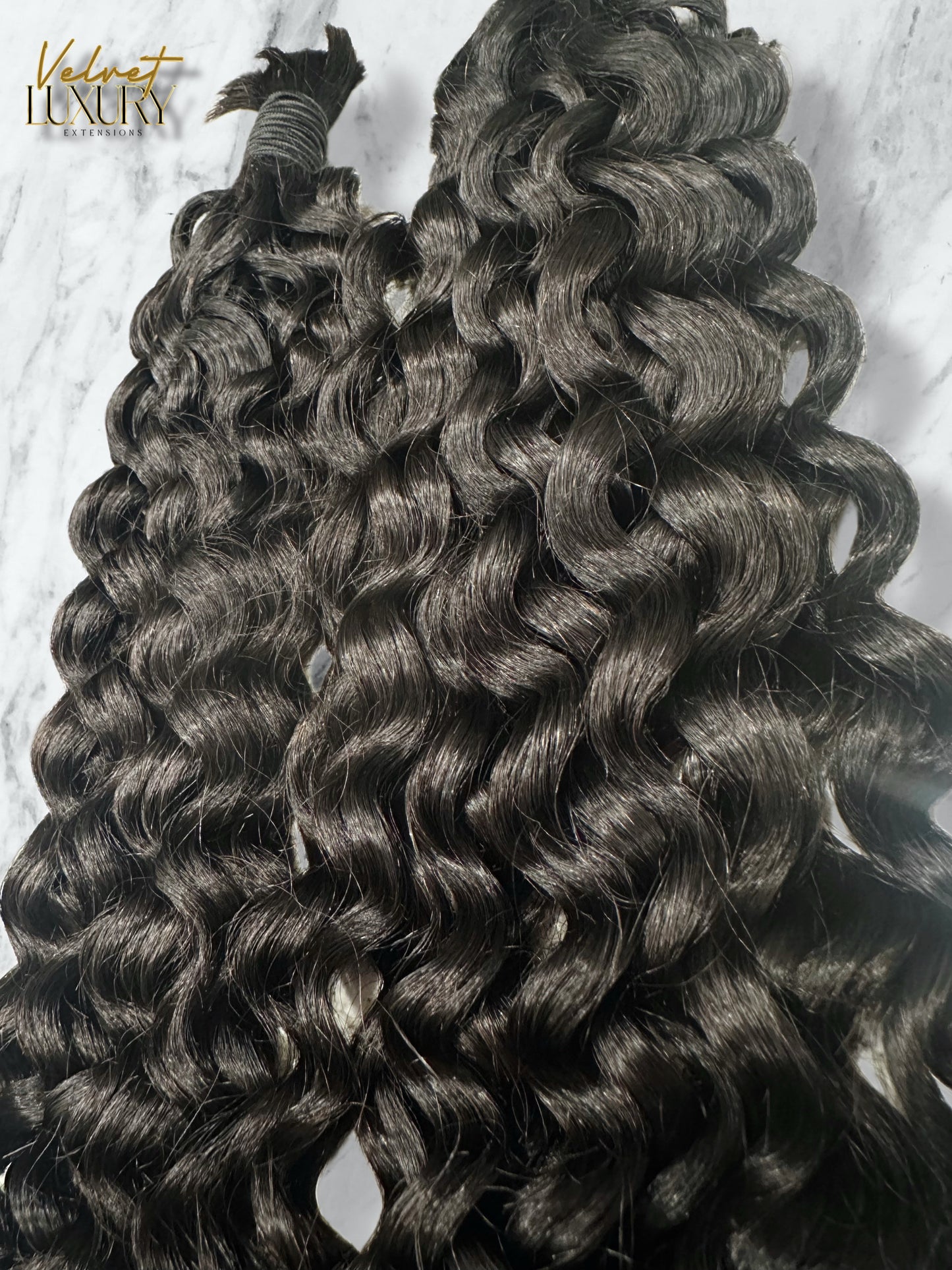 Boho braid - Messy curly