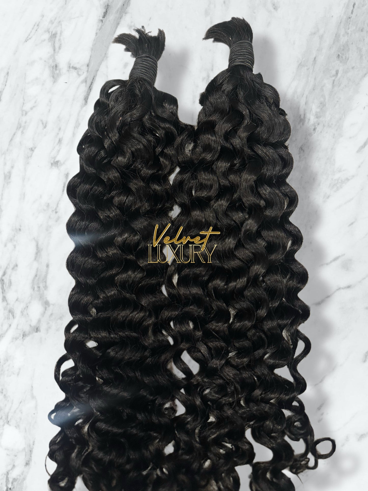 Boho braid - Messy curly